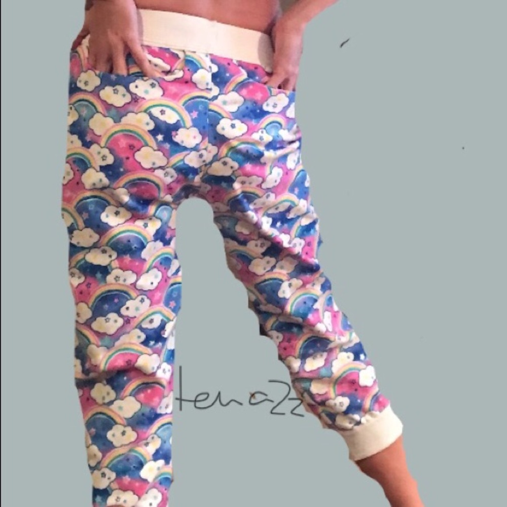 Rainbows Crops PJ with pockets